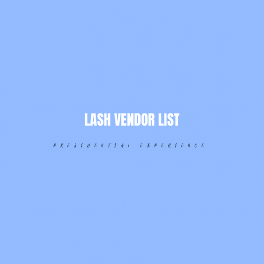 Lash Vendor List Done-For-You (DFY)