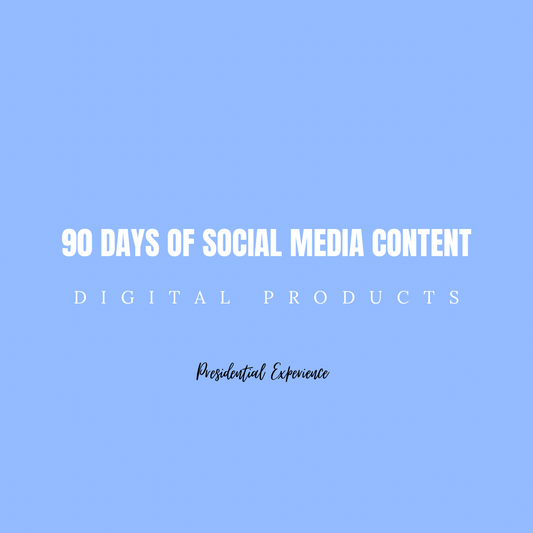 90 Days Of Social Media Content